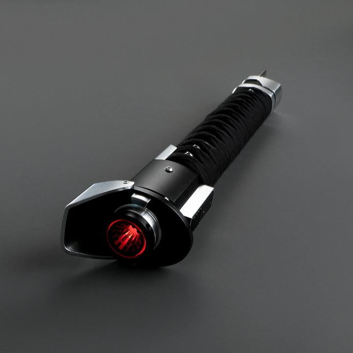 DamienSaber Ronin Samurai Inspired Lightsaber Pixel Pogo Core Black Cloth Wrapped Hilt 35.9CM