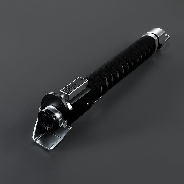 DamienSaber Ronin Samurai Inspired Lightsaber Pixel Pogo Core Black Cloth Wrapped Hilt 35.9CM