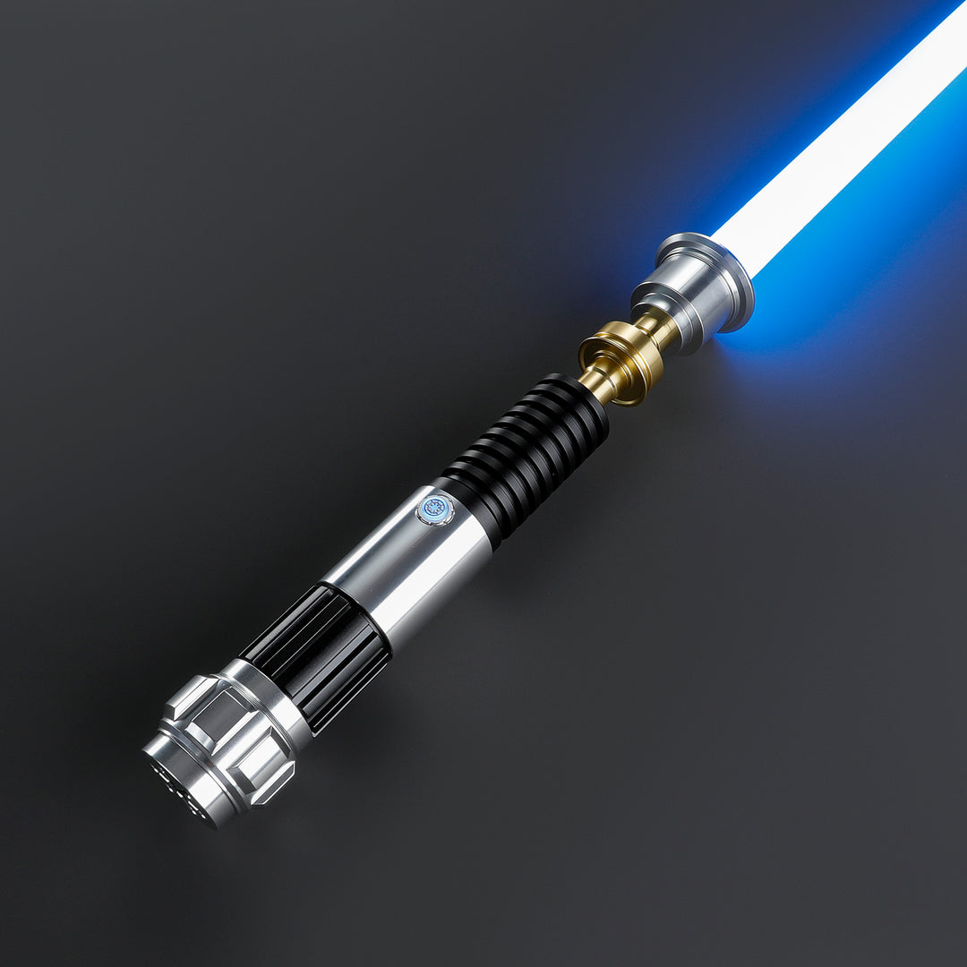 DamienSaber Lightsaber Custom SE Kenobi Lightsaber Affordable Version Metal Hilt 31.6CM