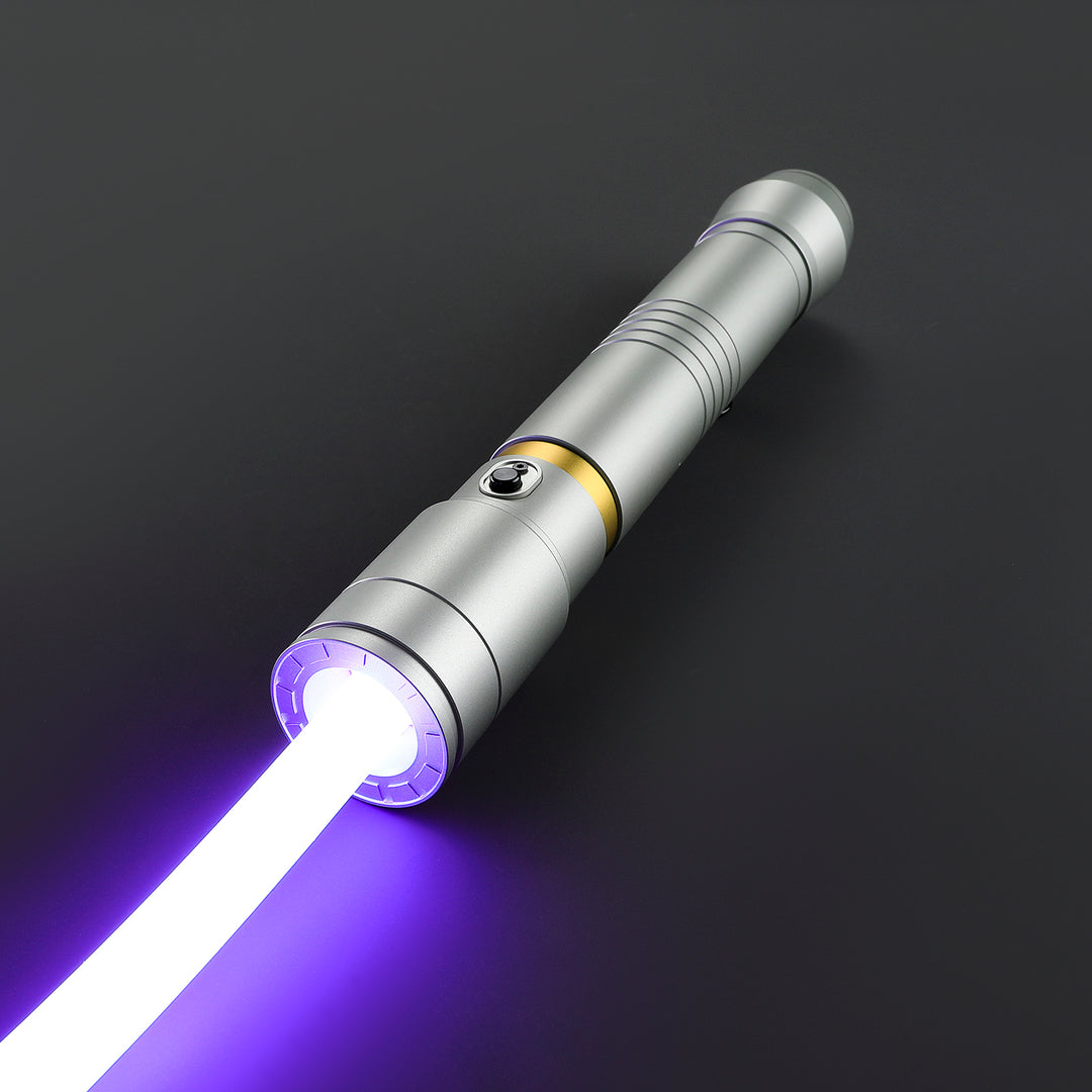 DamienSaber Lightsaber Inspired by Vernestra Rwoh Whip-style Blade Metal Hilt 28.5CM