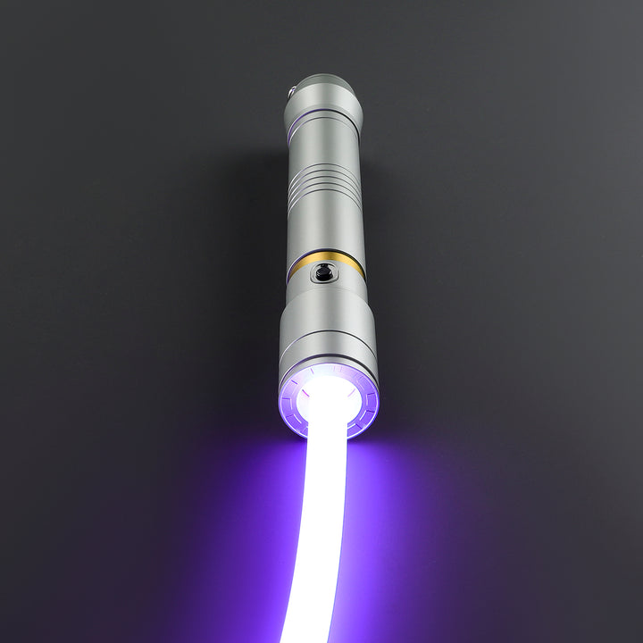 DamienSaber Lightsaber Inspired by Vernestra Rwoh Whip-style Blade Metal Hilt 28.5CM