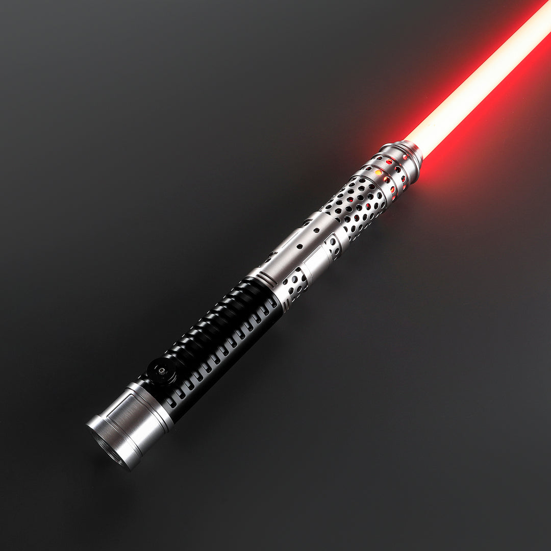 DamienSaber Lightsaber Darth Maul & Asajj Ventress Light Saber Splitable Double Blades Hilt 63.5CM