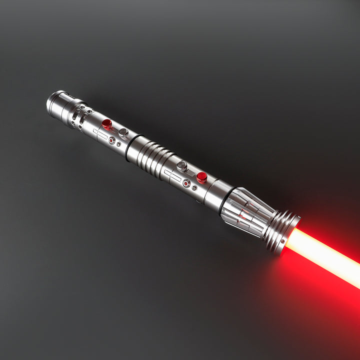 DamienSaber Lightsaber Darth Maul & Asajj Ventress Light Saber Splitable Double Blades Hilt 63.5CM