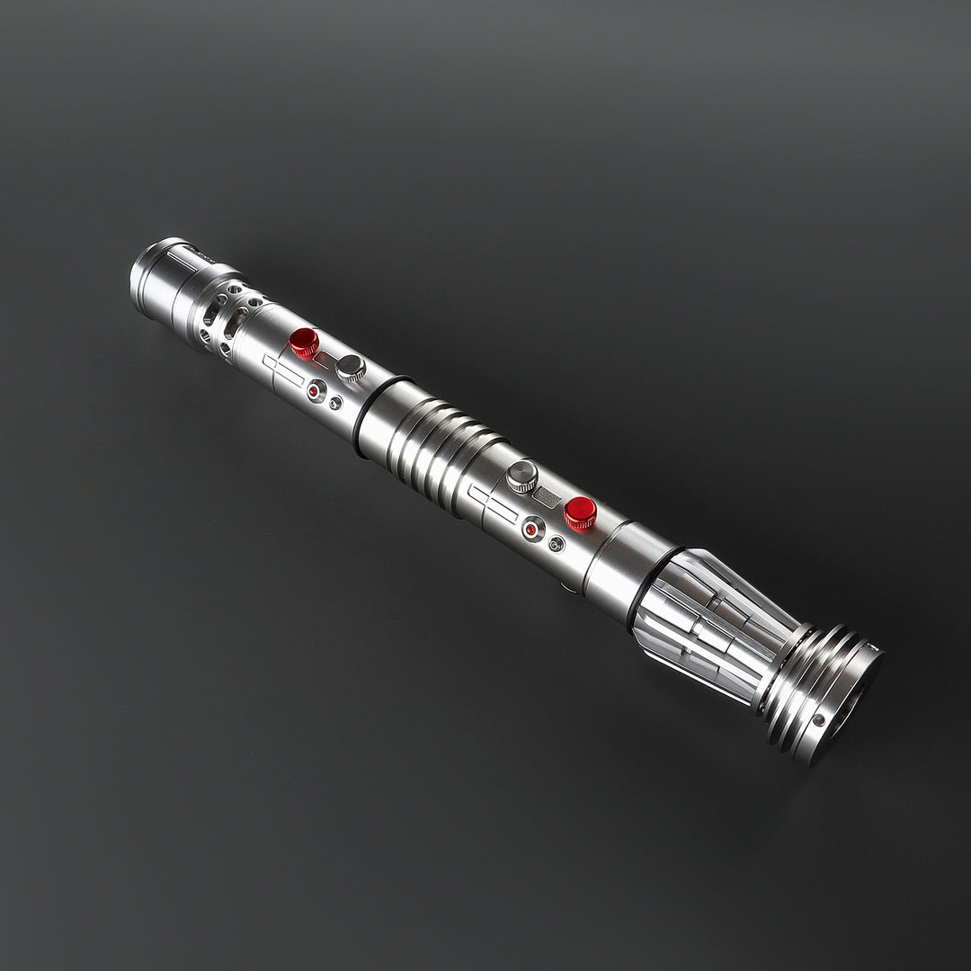 DamienSaber Lightsaber Maul & Asajj Ventress Light Saber Splitable Double Blades Hilt 63.5CM