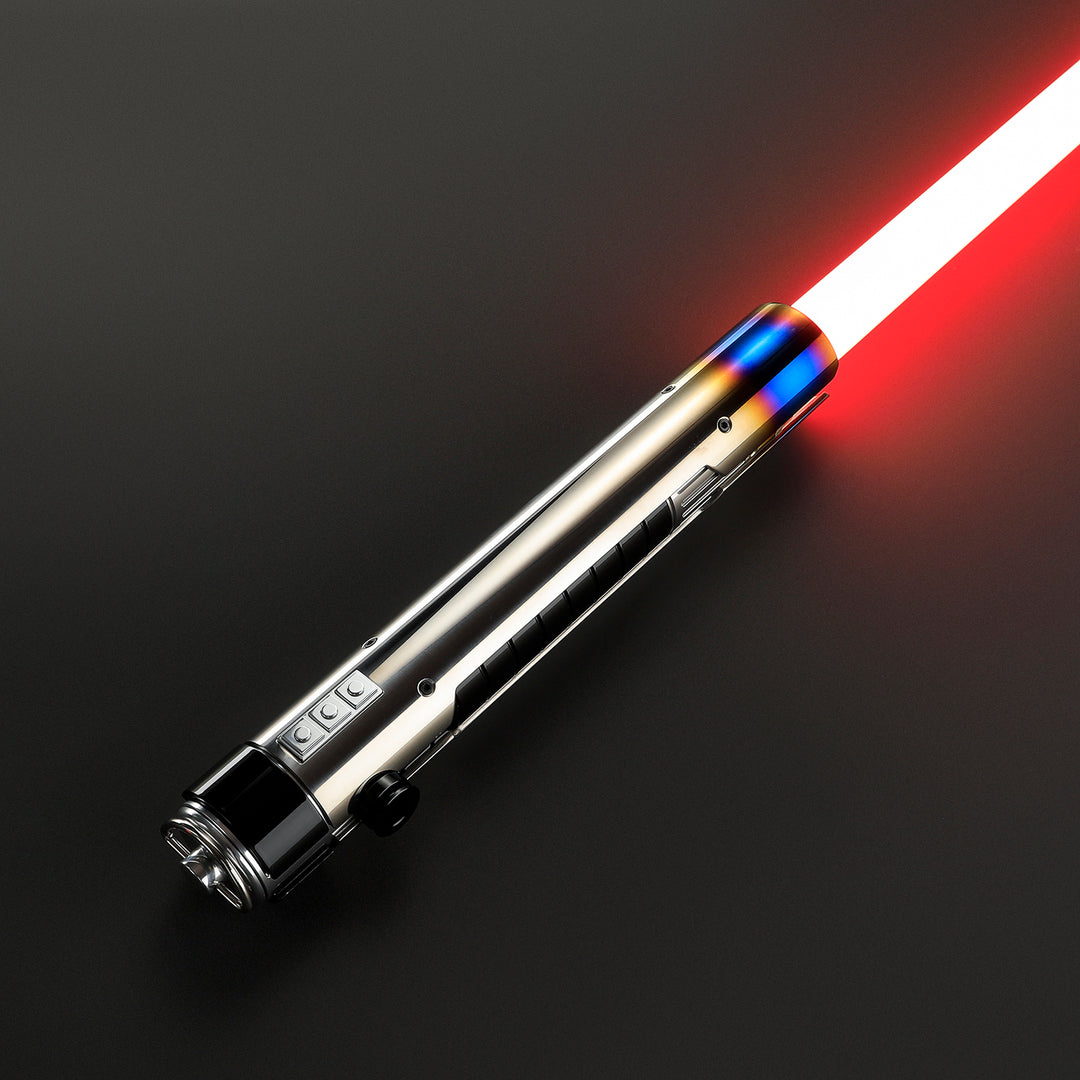 DamienSaber Lightsaber The Acolyte Human Jedi Master SOL Light Saber Pogo Core Metal Hilt 25.1CM