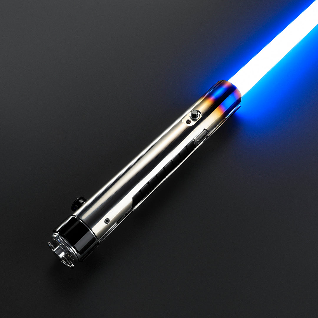 DamienSaber Lightsaber The Acolyte Human Jedi Master SOL Light Saber Pogo Core Metal Hilt 25.1CM