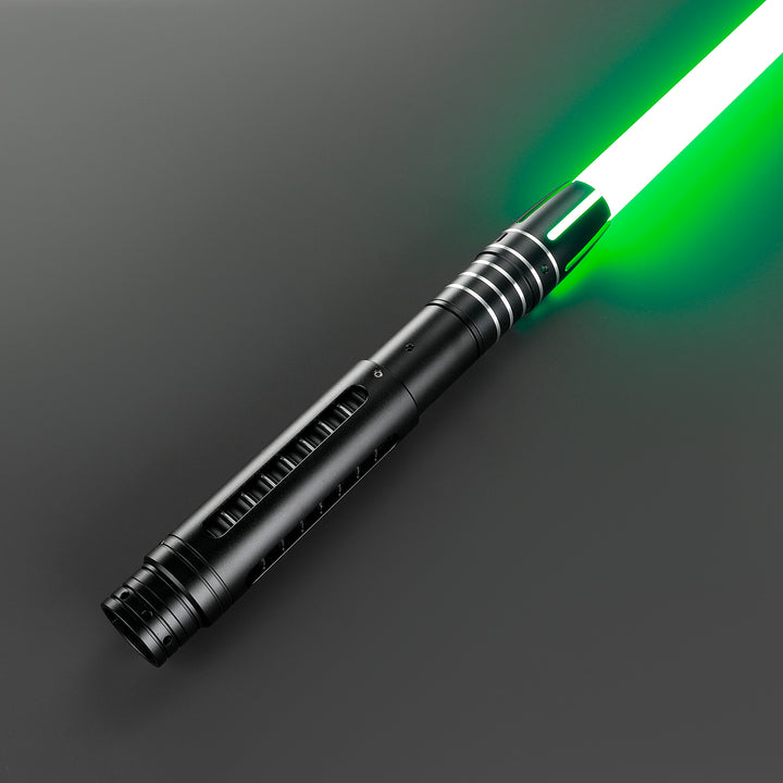 DamienSaber Lightsaber Dual Tone Light Saber Infinite Color Chaging with 34 Sound Fonts Hilt 28.8CM