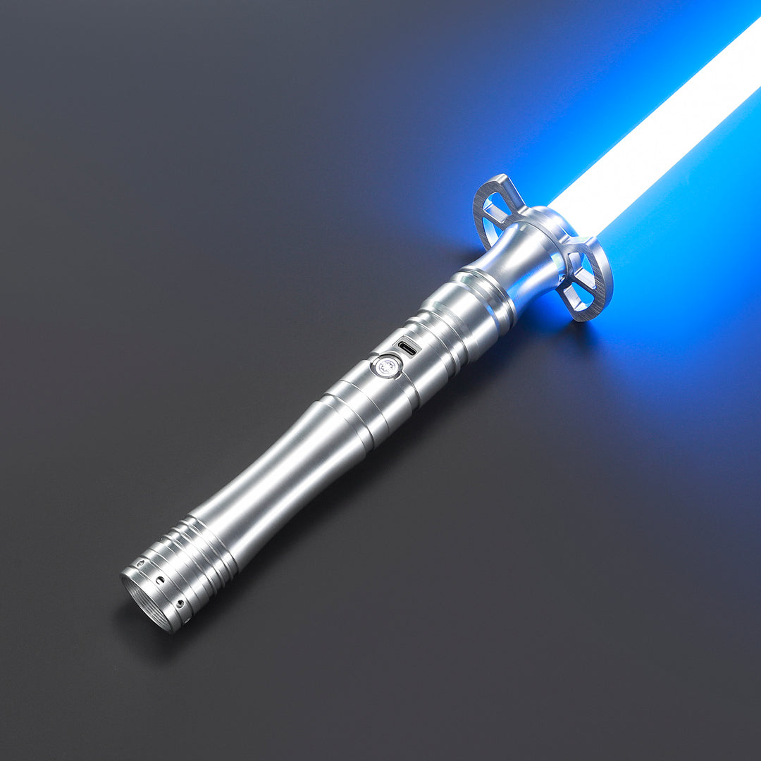 DamienSaber Lightsaber Best Heavy Dueling Light Saber for Competition Xenopixel V3 Long Hilt 25.6CM