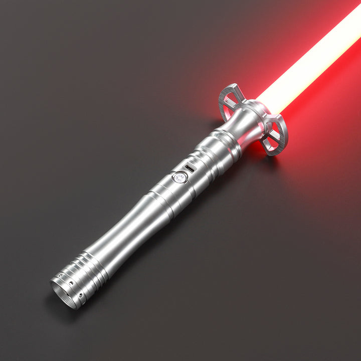 DamienSaber Lightsaber Best Heavy Dueling Light Saber for Competition Xenopixel V3 Long Hilt 25.6CM