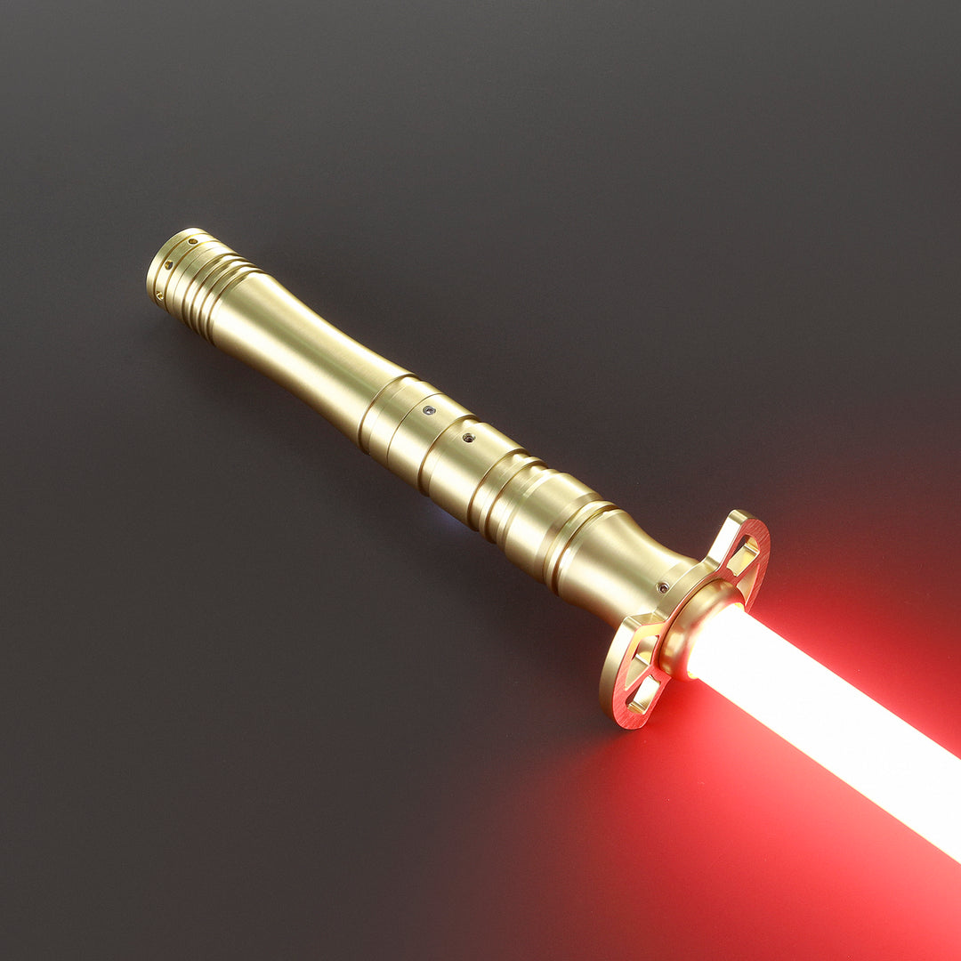 DamienSaber Lightsaber Best Heavy Dueling Light Saber for Competition Xenopixel V3 Long Hilt 25.6CM