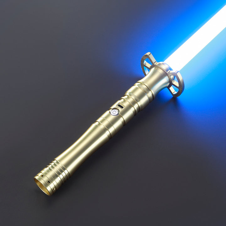 DamienSaber Lightsaber Best Heavy Dueling Light Saber for Competition Xenopixel V3 Long Hilt 25.6CM