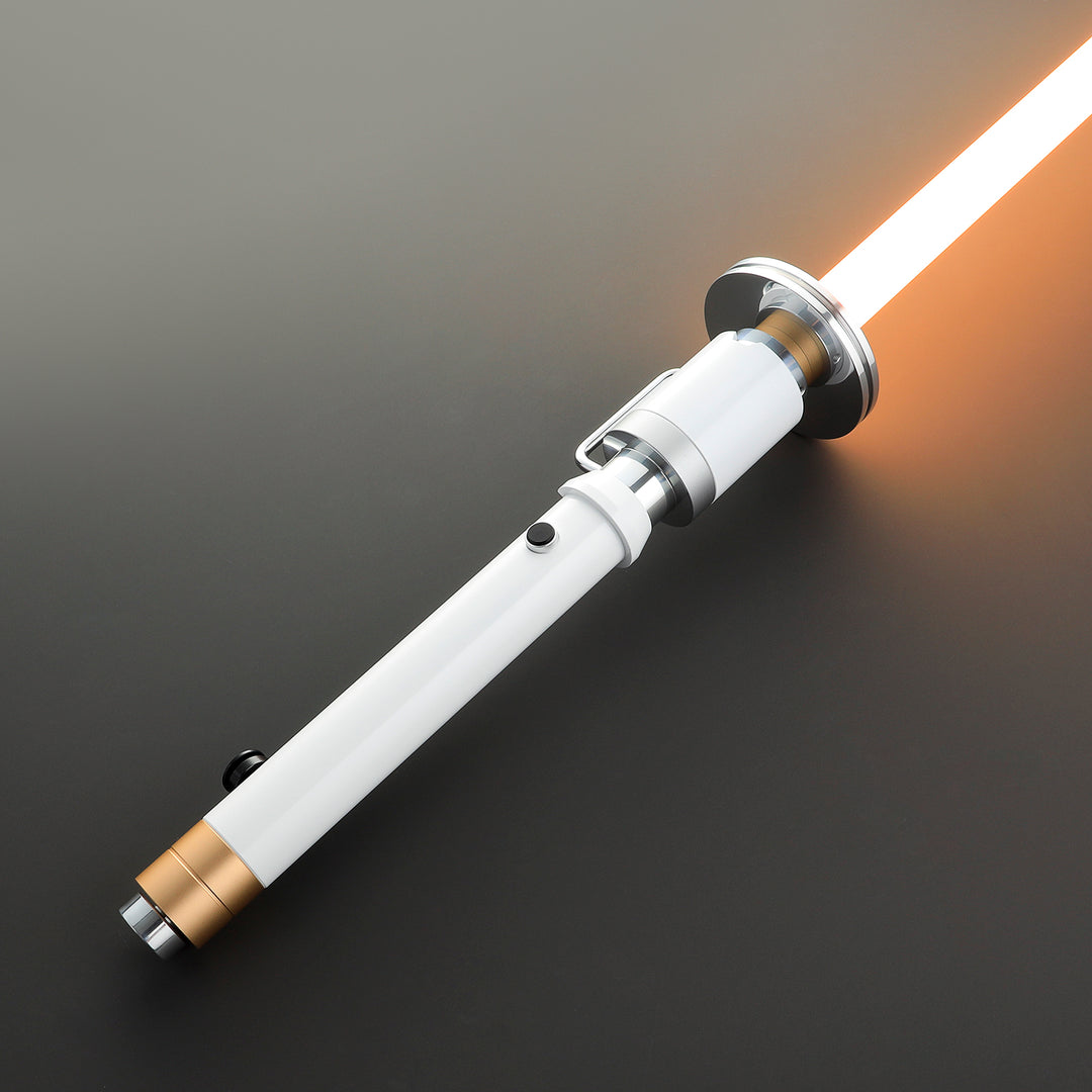 DamienSaber Lightsaber Professor Huyang Training Combat Saber Bluetooth Supporting Pogo Core Metal Hilt 33.5CM