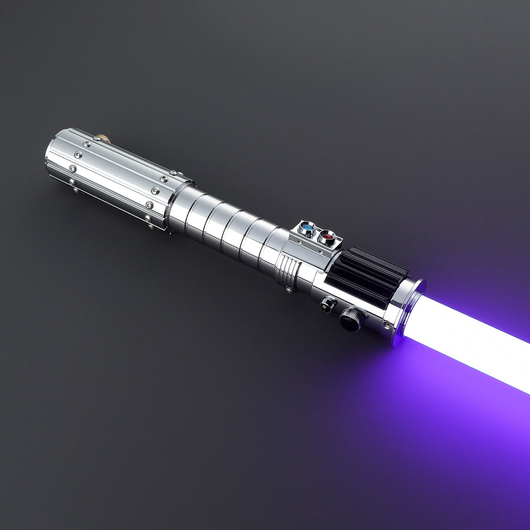 DamienSaber Lightsaber Mara Jade Skywalker Purple Light Saber Luke XRGB3.0 XENO3.0 Pogo Core Metal Hilt 27CM