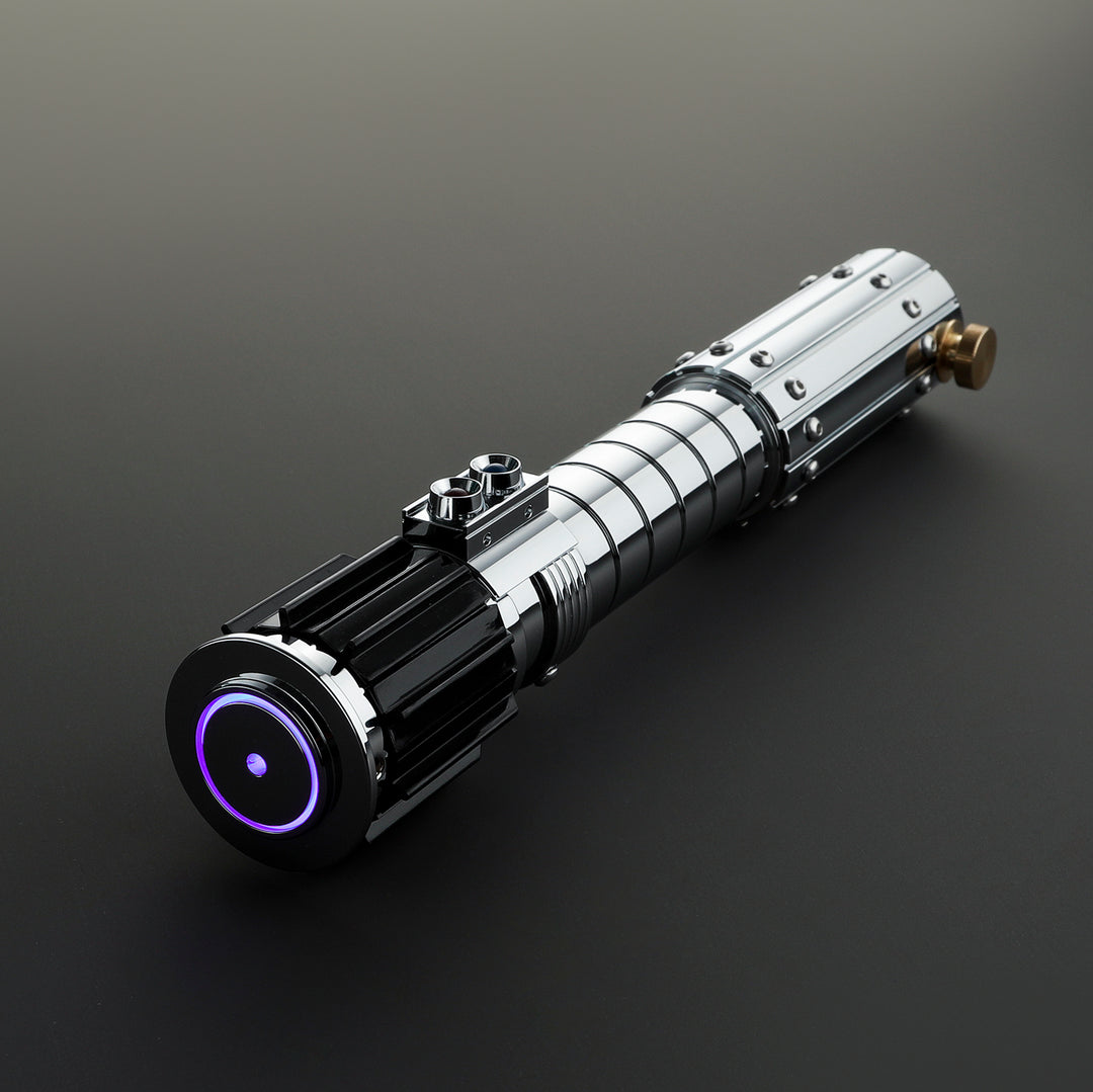 DamienSaber Lightsaber Mara Jade Skywalker Purple Light Saber Luke XRGB3.0 XENO3.0 Pogo Core Metal Hilt 27CM