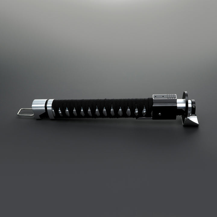 DamienSaber Ronin Samurai Inspired Lightsaber Pixel Pogo Core Black Cloth Wrapped Hilt 35.9CM