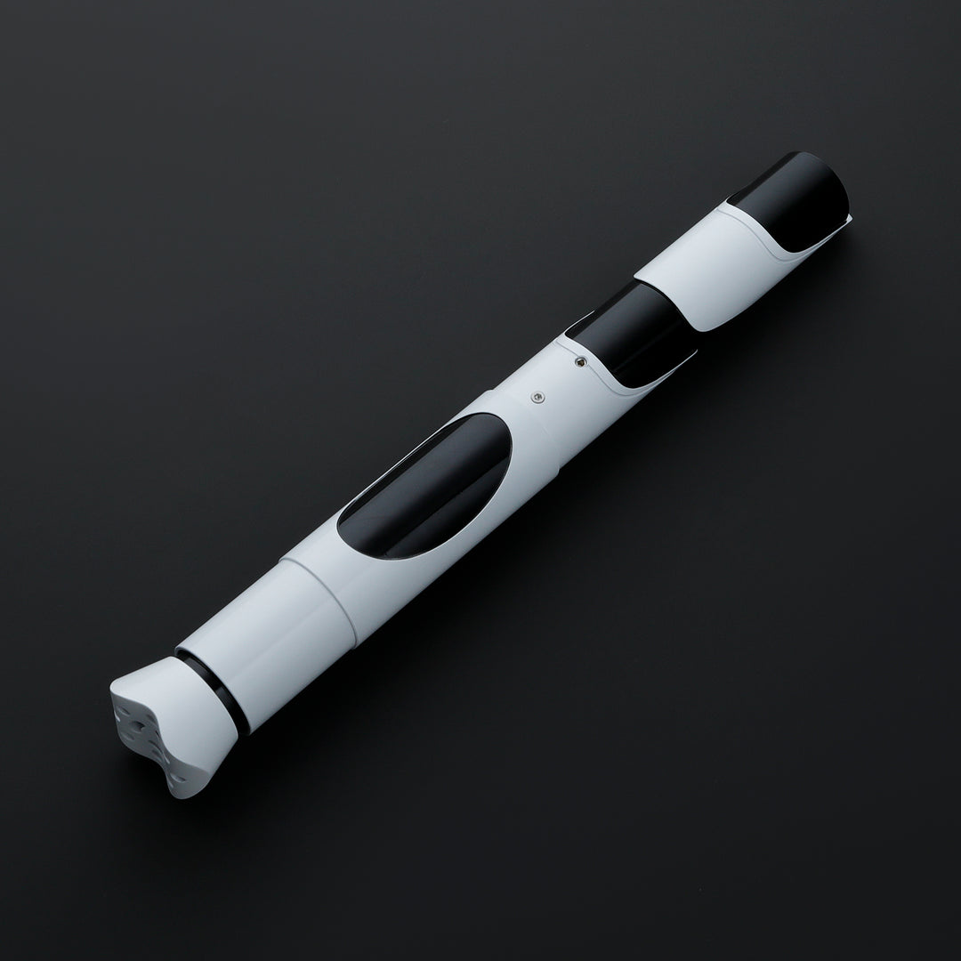 DamienSaber Lightsaber HX Series White Lightsaber Bluetooth Xeno V3 Core Hilt 29CM