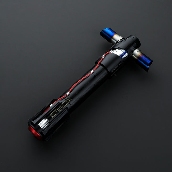 DamienSaber Lightsaber Crossguard KR Light Saber Red KR Black Series XENO V3