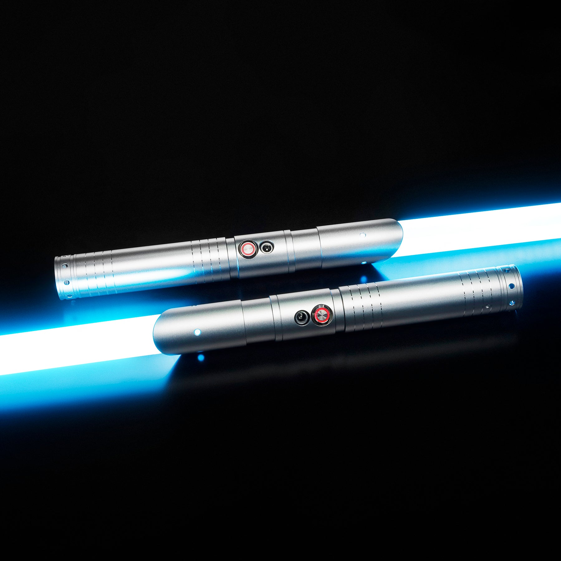 Custom Double Bladed Lightsaber Baselit 12 Sound Fonts Xenopixel V2 Me Damiensaber 9432