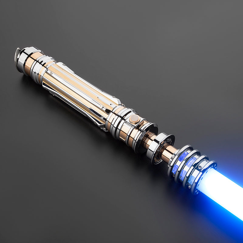 DamienSaber Lightsaber Leia Organa Princess Lightsaber Blue Force FX Dueling Bluetooth Hilt 28CM