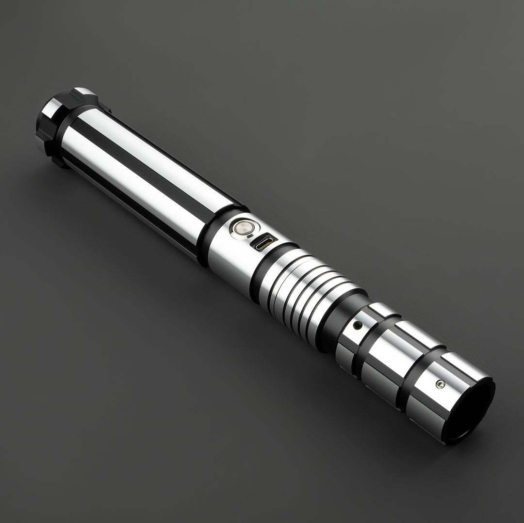 DamienSaber Lightsaber Force FX Light Saber with Xenopixel V3 Core Metal Hilt 33CM