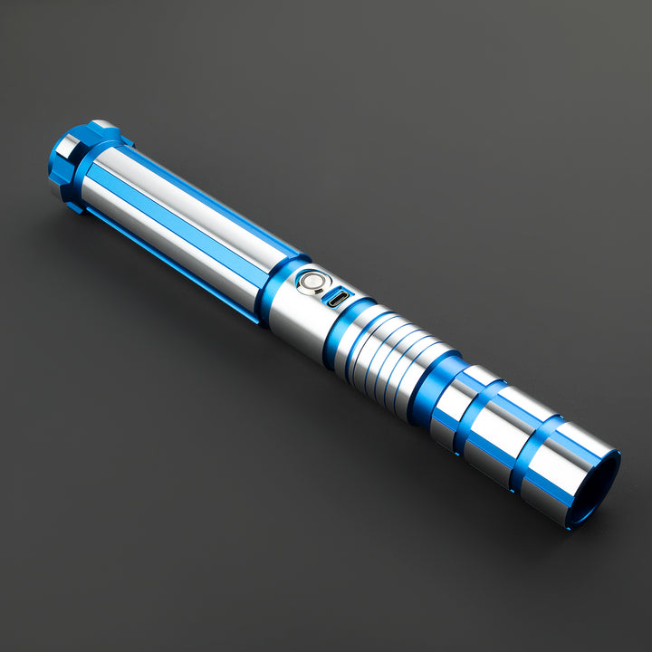 DamienSaber Lightsaber Force FX Light Saber with Xenopixel V3 Core Metal Hilt 33CM