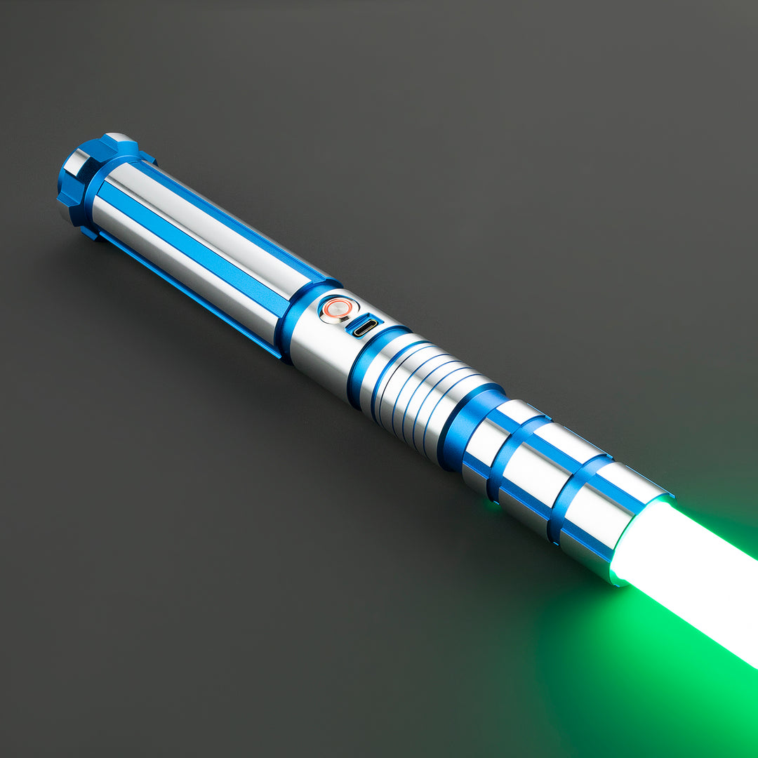 DamienSaber Lightsaber Force FX Light Saber with Xenopixel V3 Core Metal Hilt 33CM