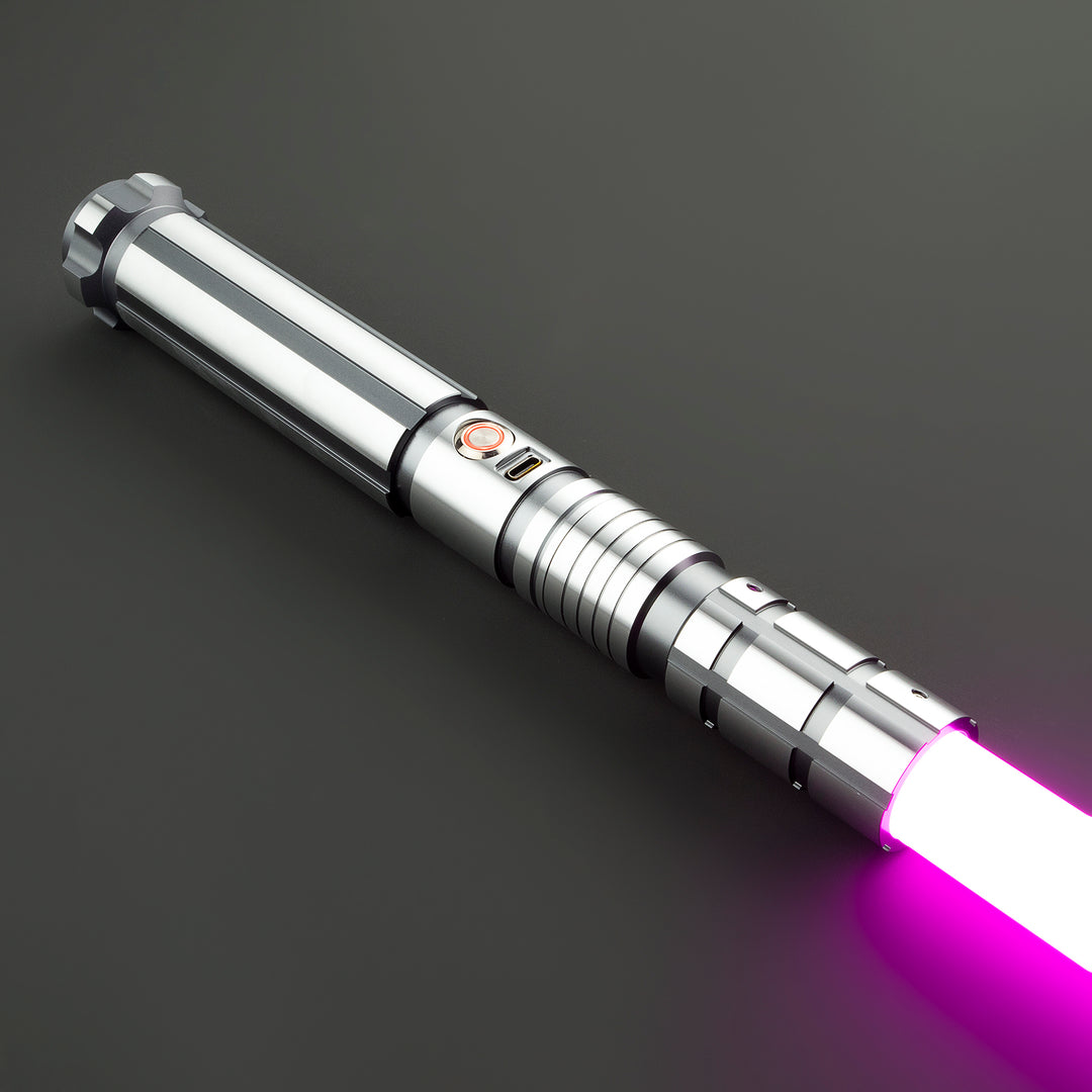 DamienSaber Lightsaber Force FX Light Saber with Xenopixel V3 Core Metal Hilt 33CM