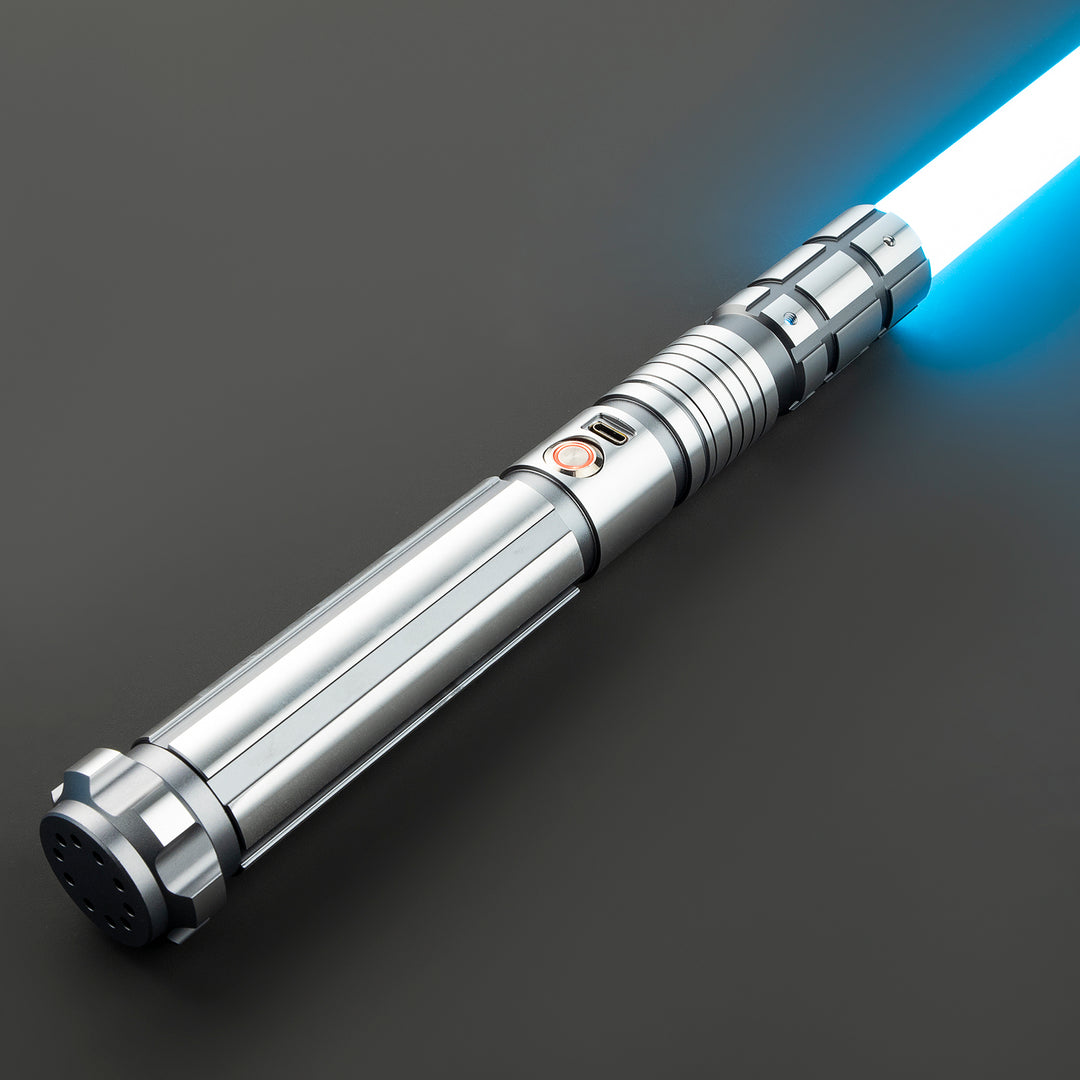 DamienSaber Lightsaber Force FX Light Saber with Xenopixel V3 Core Metal Hilt 33CM