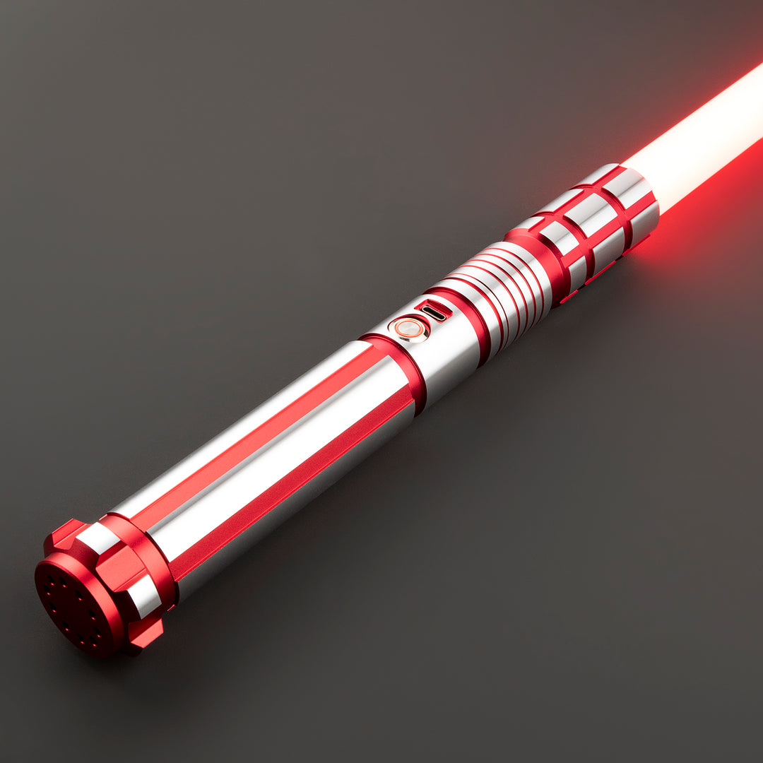 DamienSaber Lightsaber Force FX Light Saber with Xenopixel V3 Core Metal Hilt 33CM