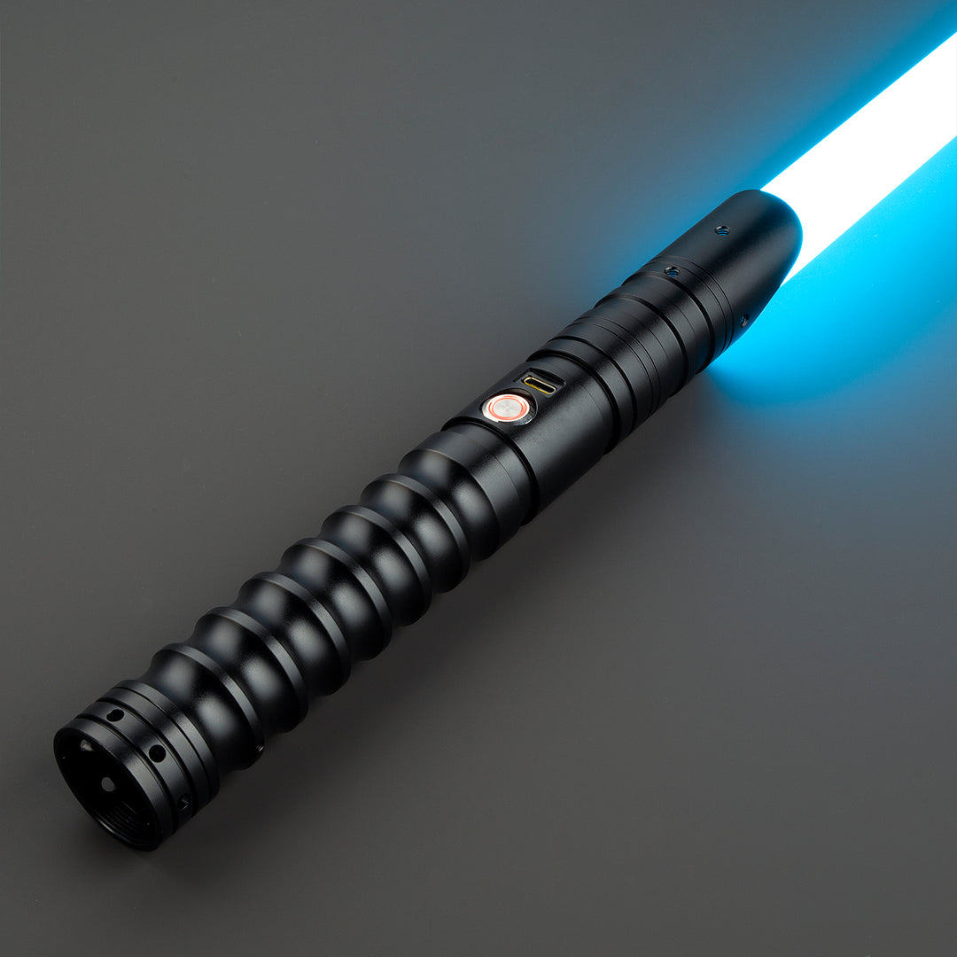 DamienSaber Lightsaber Combat Bluetooth Light Saber XENO V3 34 Fonts Hilt 27CM