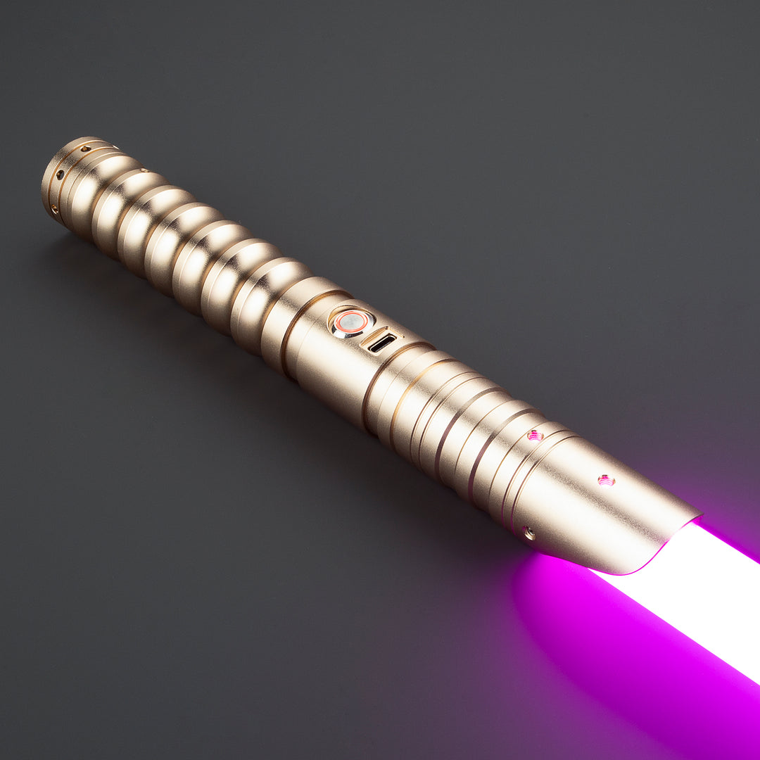 DamienSaber Lightsaber Combat Bluetooth Light Saber XENO V3 34 Fonts Hilt 27CM