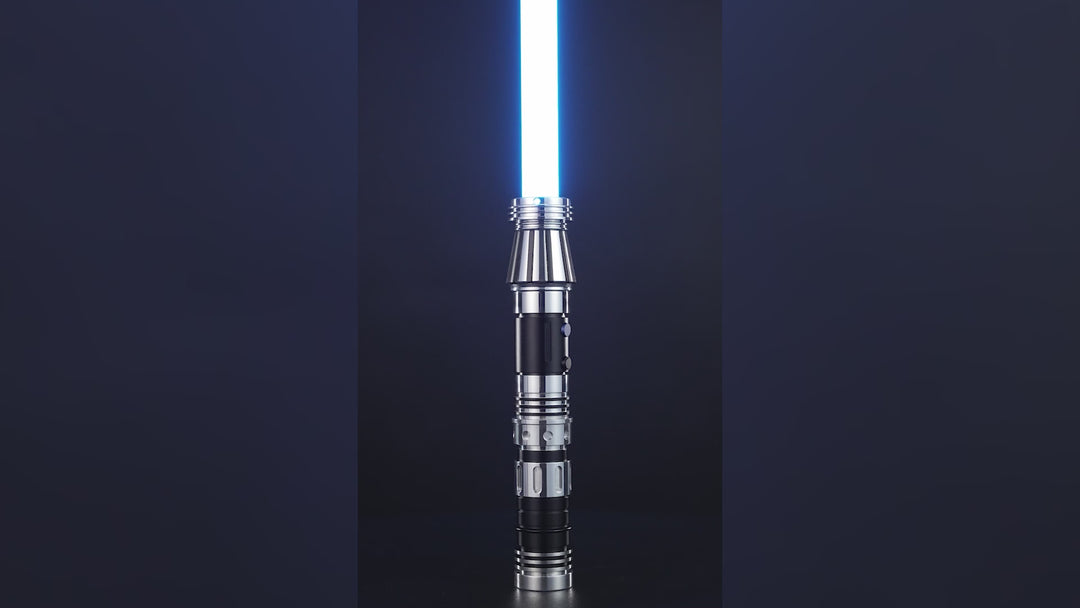 DamienSaber Lightsaber Padawan Saber XRGB3.0 XENO3.0 Proffie2.2 Short Light Saber 7/8 Inch Blade Metal Hilt 23.8CM