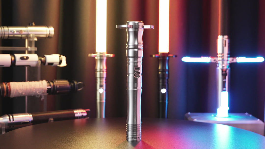 DamienSaber Lightsaber Best Heavy Dueling Light Saber for Competition Xenopixel V3 Long Hilt 25.6CM