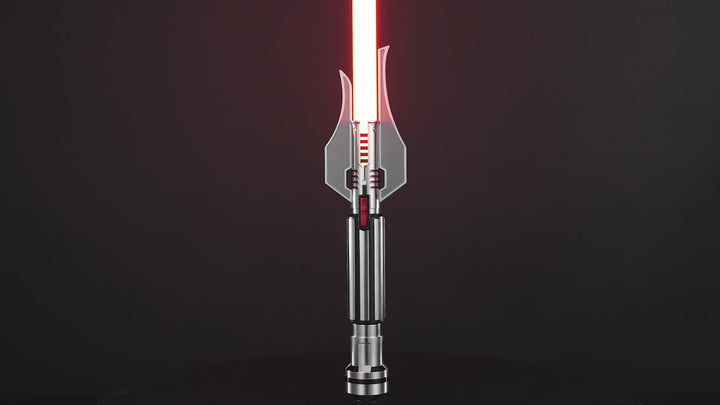 DamienSaber Lightsaber Dark Lord Darth Jadus Light Saber Heavy Dueling Bluetooth Supporting Pogo Core Metal Hilt 39.5CM