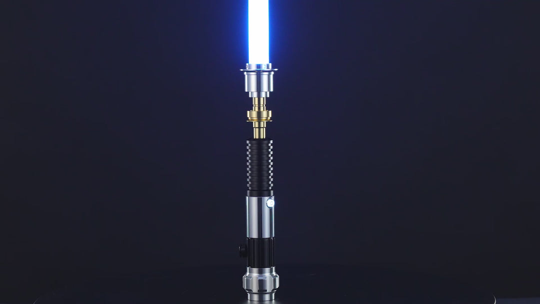 DamienSaber Lightsaber Custom SE Kenobi Lightsaber Affordable Version Metal Hilt 31.6CM