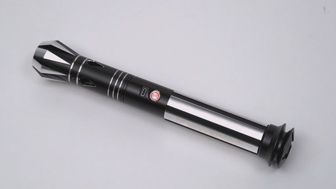 DamienSaber Lightsaber Baselit Xenopixel Proffie Light Saber Hilt 30CM