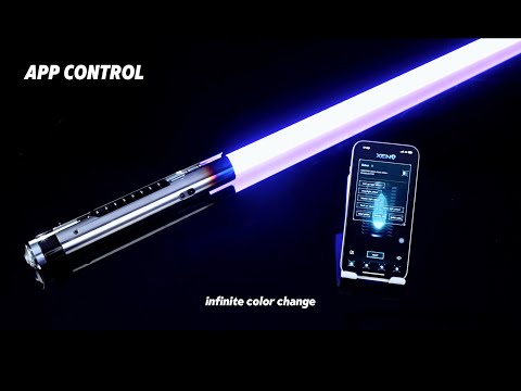 DamienSaber Lightsaber The Acolyte Human Jedi Master SOL Light Saber Pogo Core Metal Hilt 25.1CM